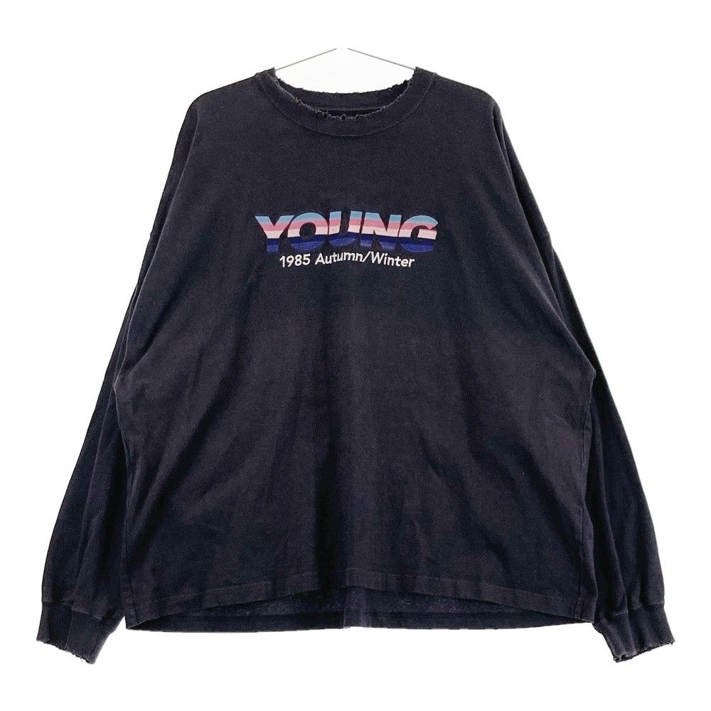 DAIRIKU ダイリク 21AW 長袖Tシャツ YOUNG ブラック系 F [240101352865] メンズ