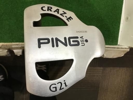 ピン G2i CRAZ-E 33インチ パター PT スチール フレックスその他 メンズ 男性用 右利き 右用 Cランク ゴルフクラブ