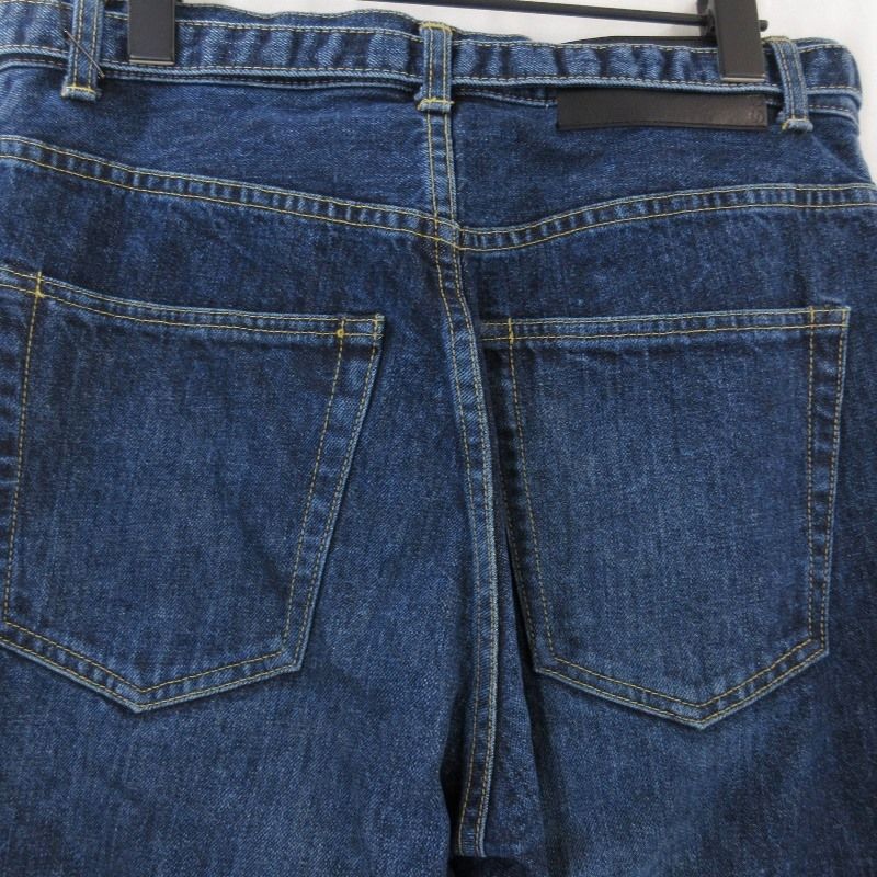 美品 sacai サカイ デニムパンツ 24-03354M 24SS コットン 日本