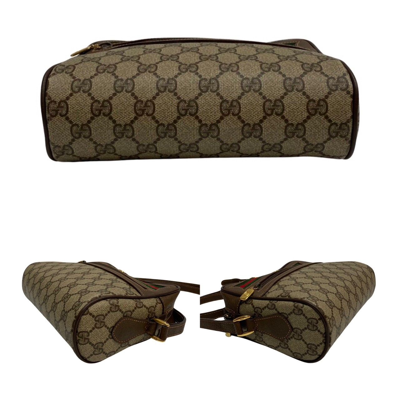 極 美品 GUCCI オールドグッチ グッチ ヴィンテージ シェリーライン GG