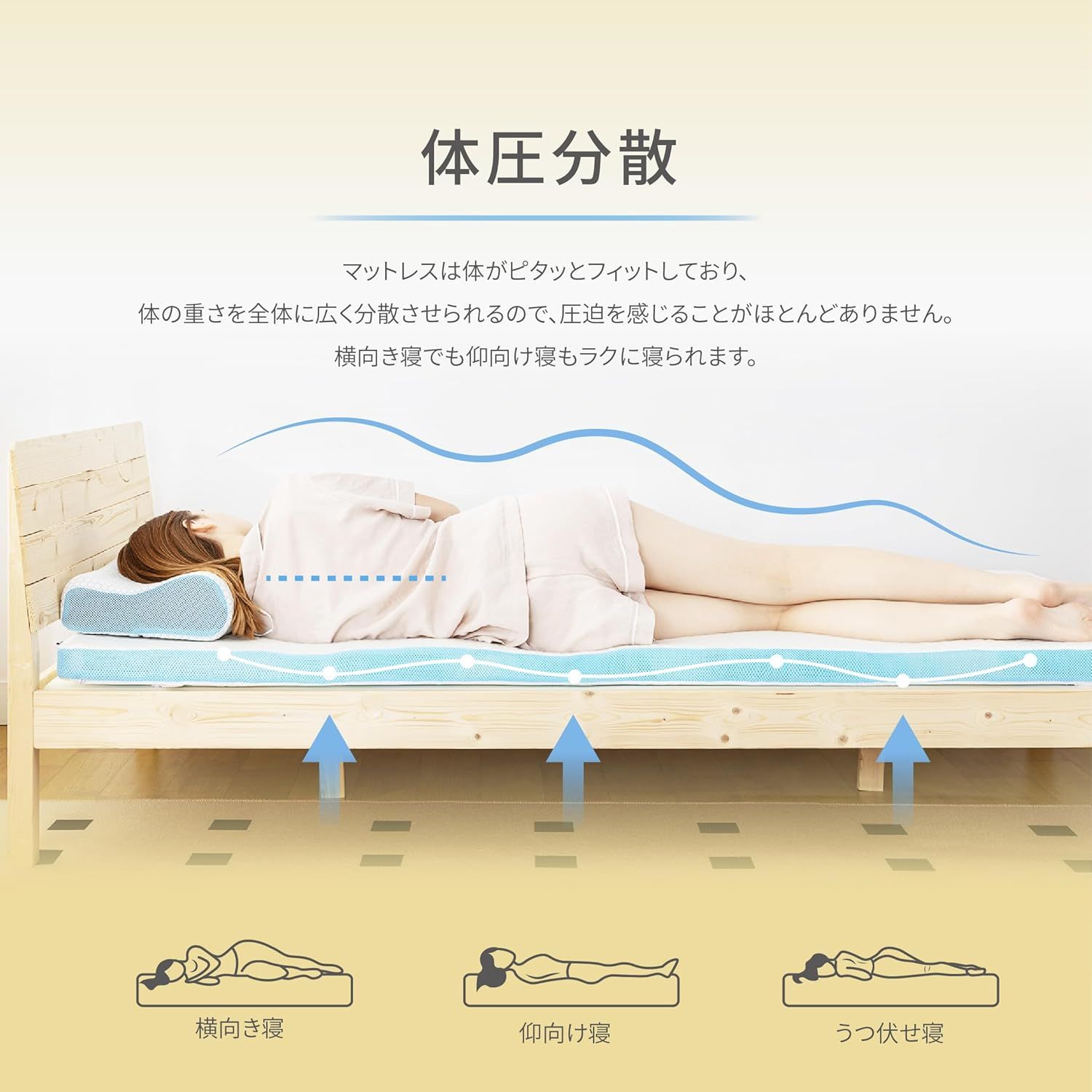 ベッドマット 寝心地がいい