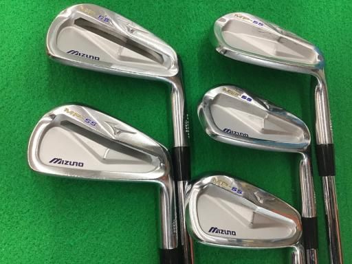 ミズノ　MP-55アイアン　#5~PW 6本セット　Sシャフト Amazon.co.jp: MIZUNO(ミズノ) MP-55 アイアン 6本組 5KJKS66706