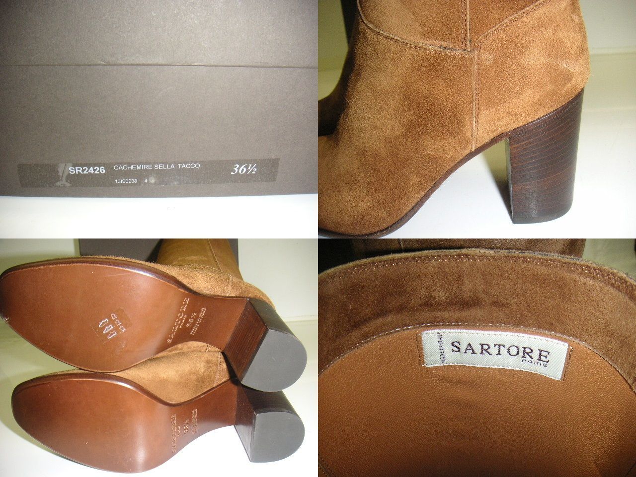 サイズ 36.5 (23.5cm相当)□サルトル SARTORE レザー乗馬ブーツ SR2426 