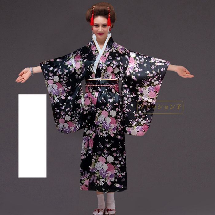 ゆかた 浴衣 浴衣ドレス 桜柄 レディース 着物 和服 浴衣 花火大会 盆踊り 女性 女性浴衣 コスチューム 女性用 フリーサイズ 花柄 夏祭り 可愛い 和装 花柄 平織り きれいめ フリーサイズ 浴衣セット ゆかた 大人用 仮装 和装 IUWW891