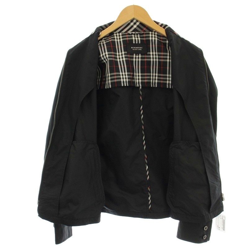 【美品】  ブラックレーベル　ブルゾンジャケット バーバリーブラックレーベル BURBERRY BLACK LABEL ナイロン