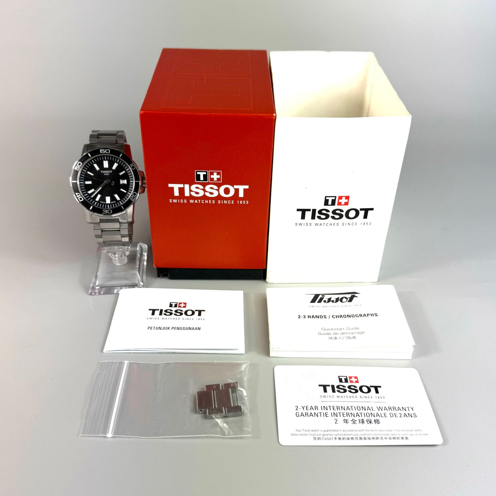 ティソ TISSOT スーパースポーツ SUPERSPORT T125610A クォーツ デイト