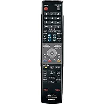 シャープ DVD用リモコン RRMCGA617WJPA(0046380187)(中古品) 中古】シャープ DVD 純正リモコン GAGA617WJPA (0046380187