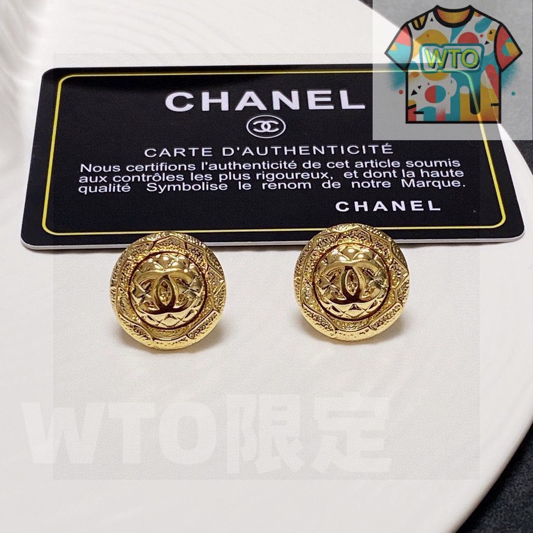 シャネル　イヤリング　ヴィンテージ CHANEL ヴィンテージ シャネル イヤリング スクエア クリア