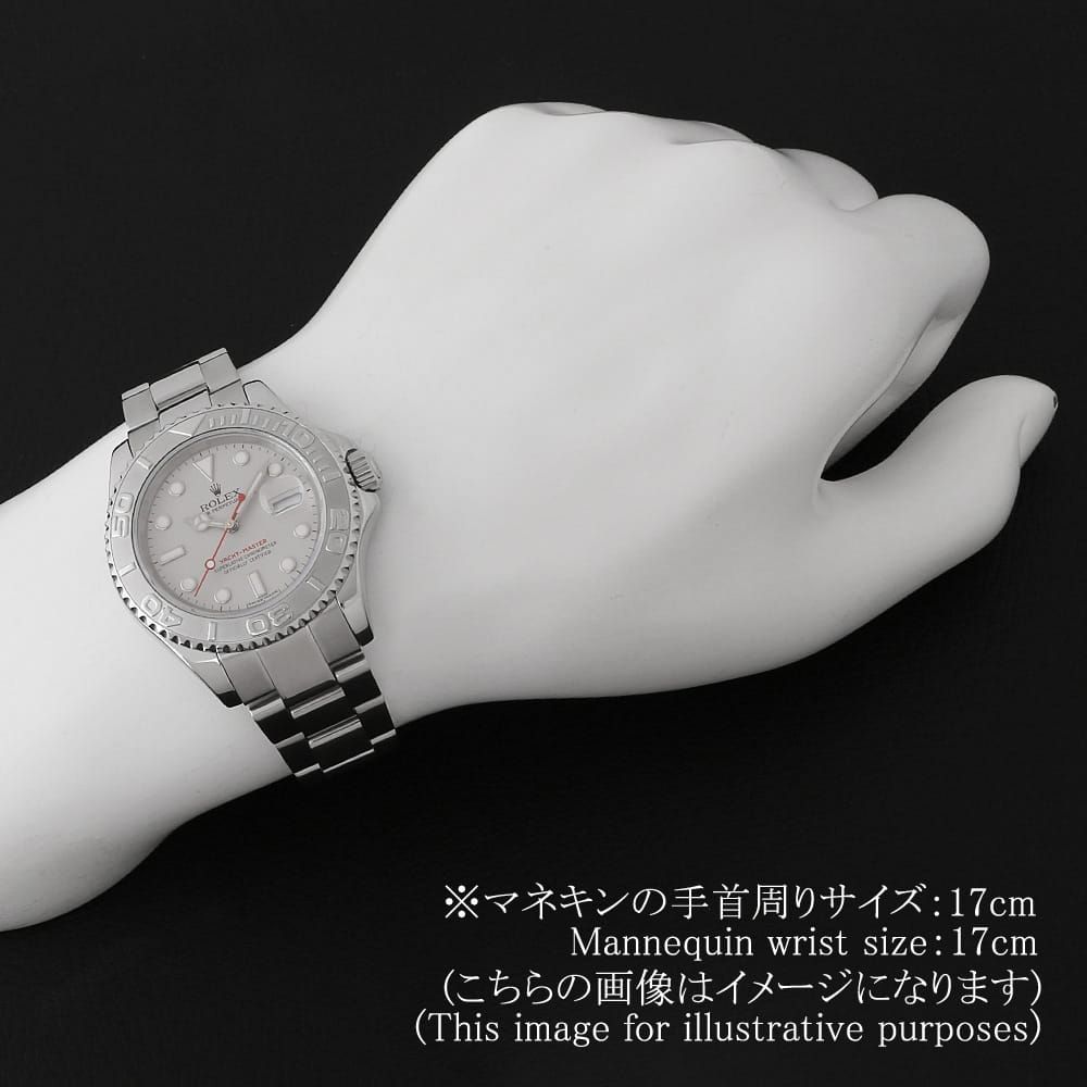 m1/12サイズ和洋カフェ ロレックス ヨットマスター 16622 シルバー ランダム番 中古