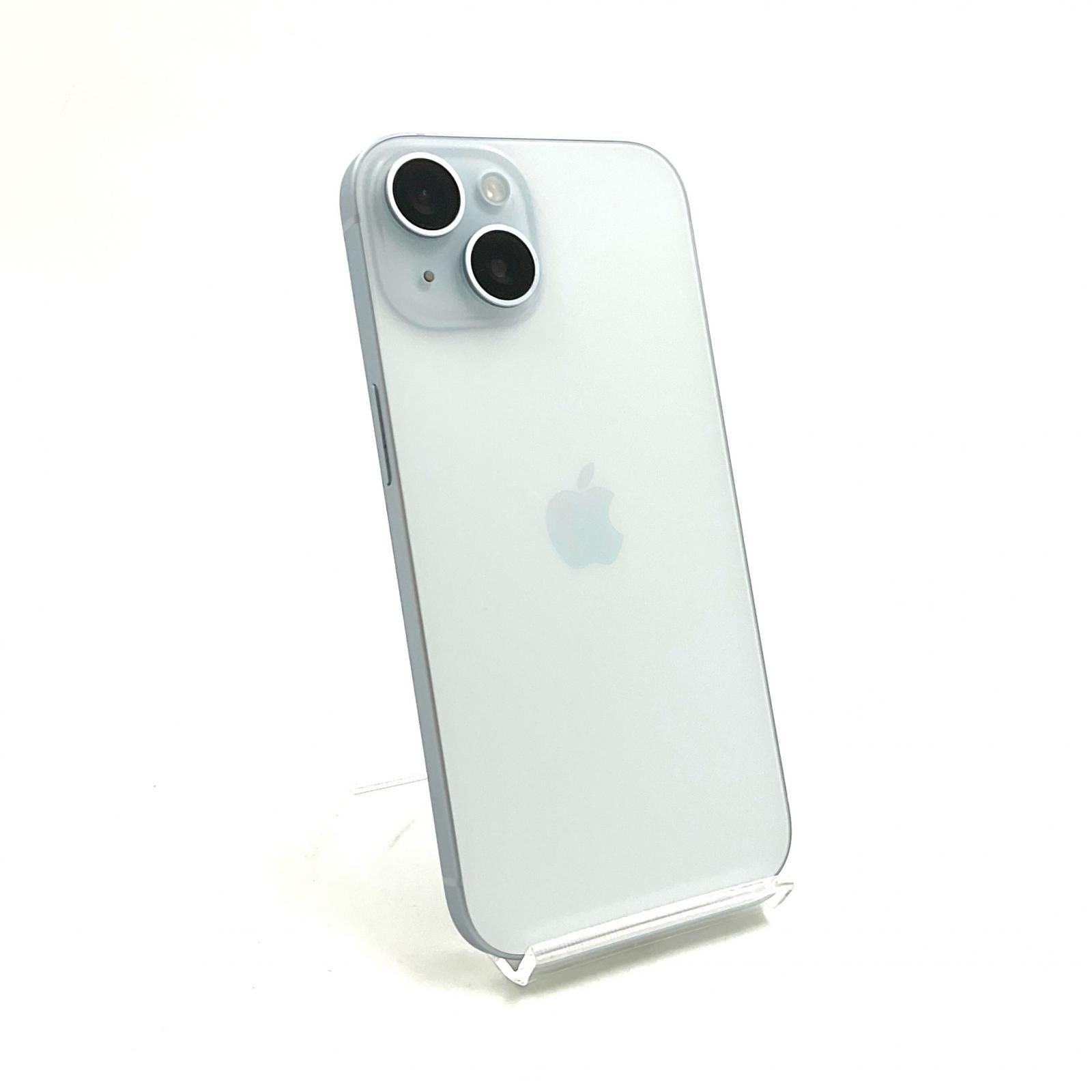 iPhone 15 128GB ブルー SIMフリー 白ロム 超美品 動作確認済 94