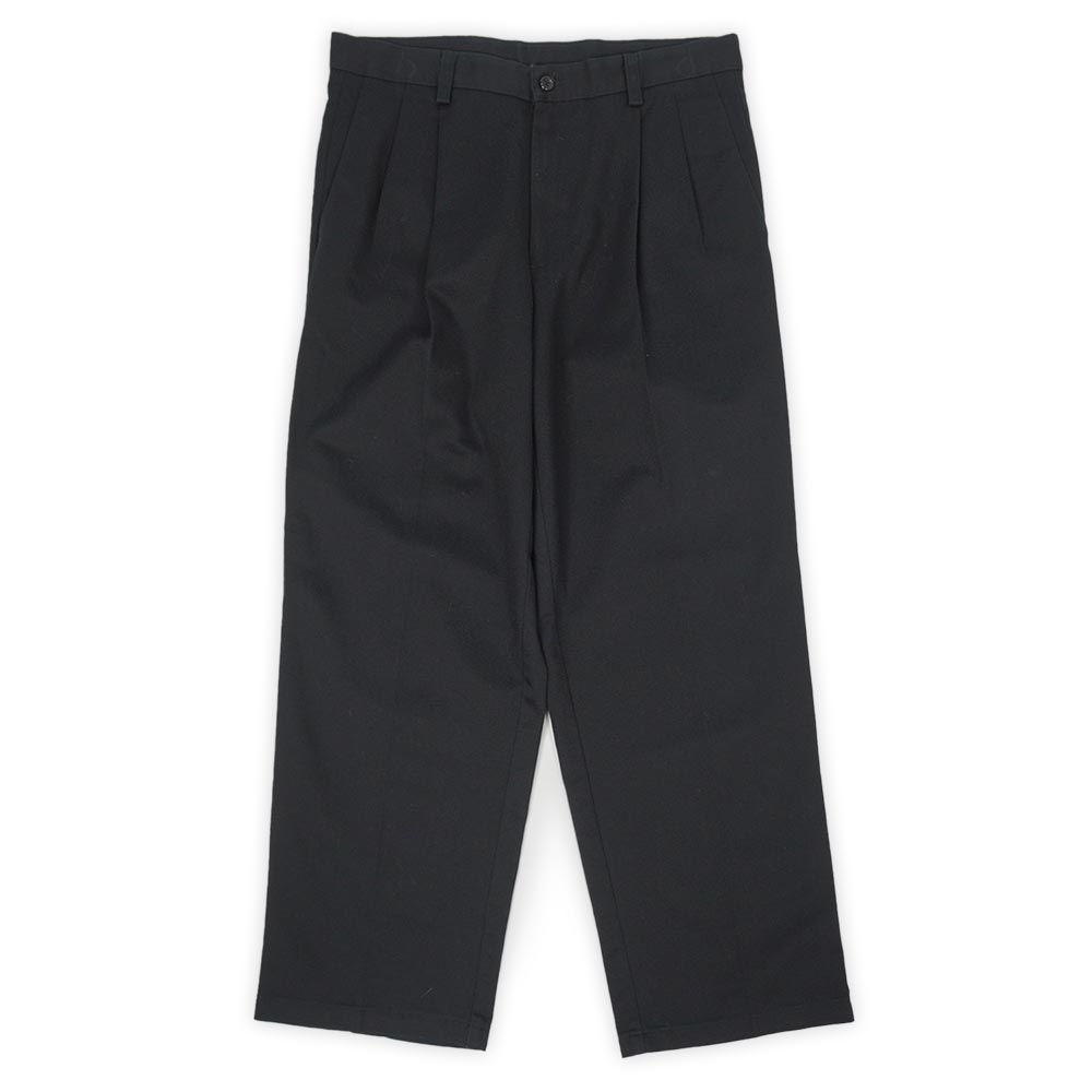 ドッカーズ DOCKERS 00s 2000年代 2タック チノパン トラウザー 定番 USA ヴィンテージ アメリカ 古着 メンズ ズボン パンツ ブラック 黒 W32 L28