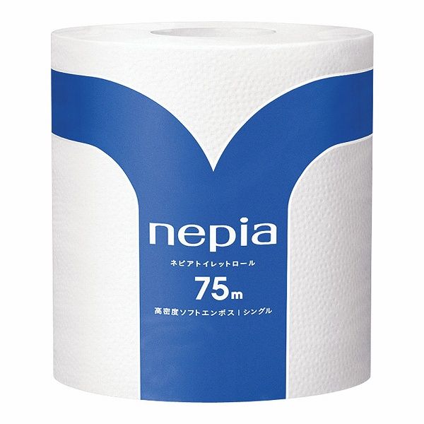 ネピア 業務用トイレットロール シングル 75m 入数 1ケース 80個入 KTI5801