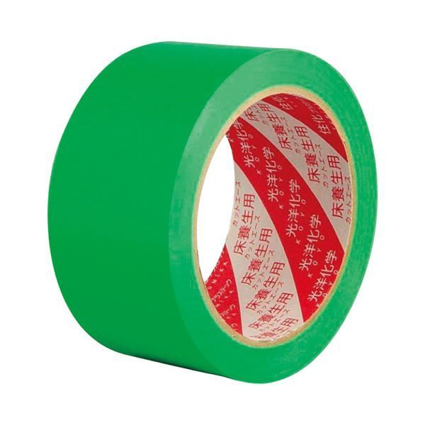 （まとめ）光洋化学 カットエースFG養生テープ 50mm×25m 30巻【×5セ