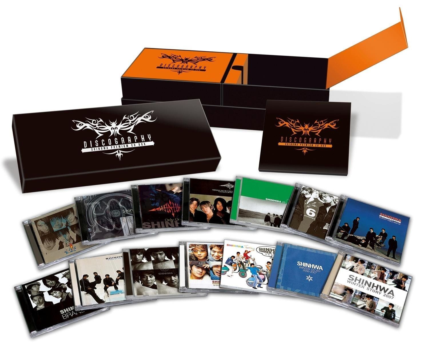 ✰︎SHINHWA PREMIUM CD BOX 中古品✰ ︎ CD】DISCOGRAPHY ~SHINHWA PREMIUM CD BOX~ - 神話(SHINHWA