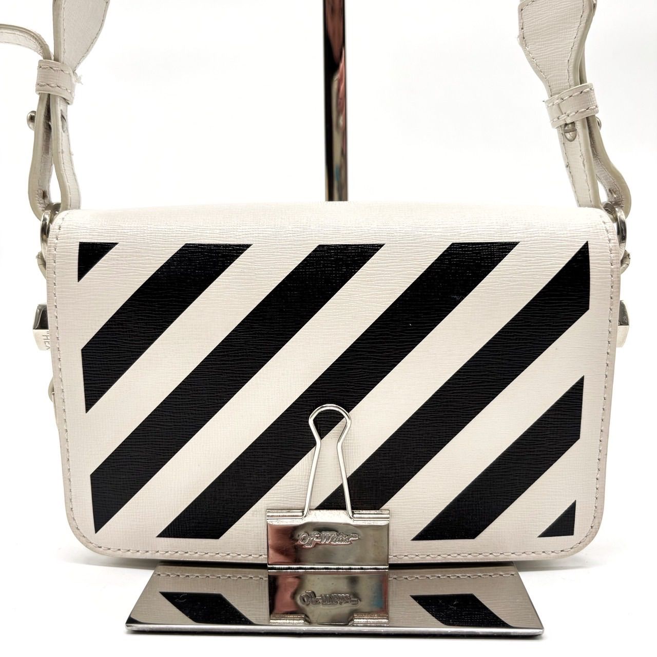 良品】 OFF‐WHITE オフホワイト カメラバッグ ショルダーバッグ