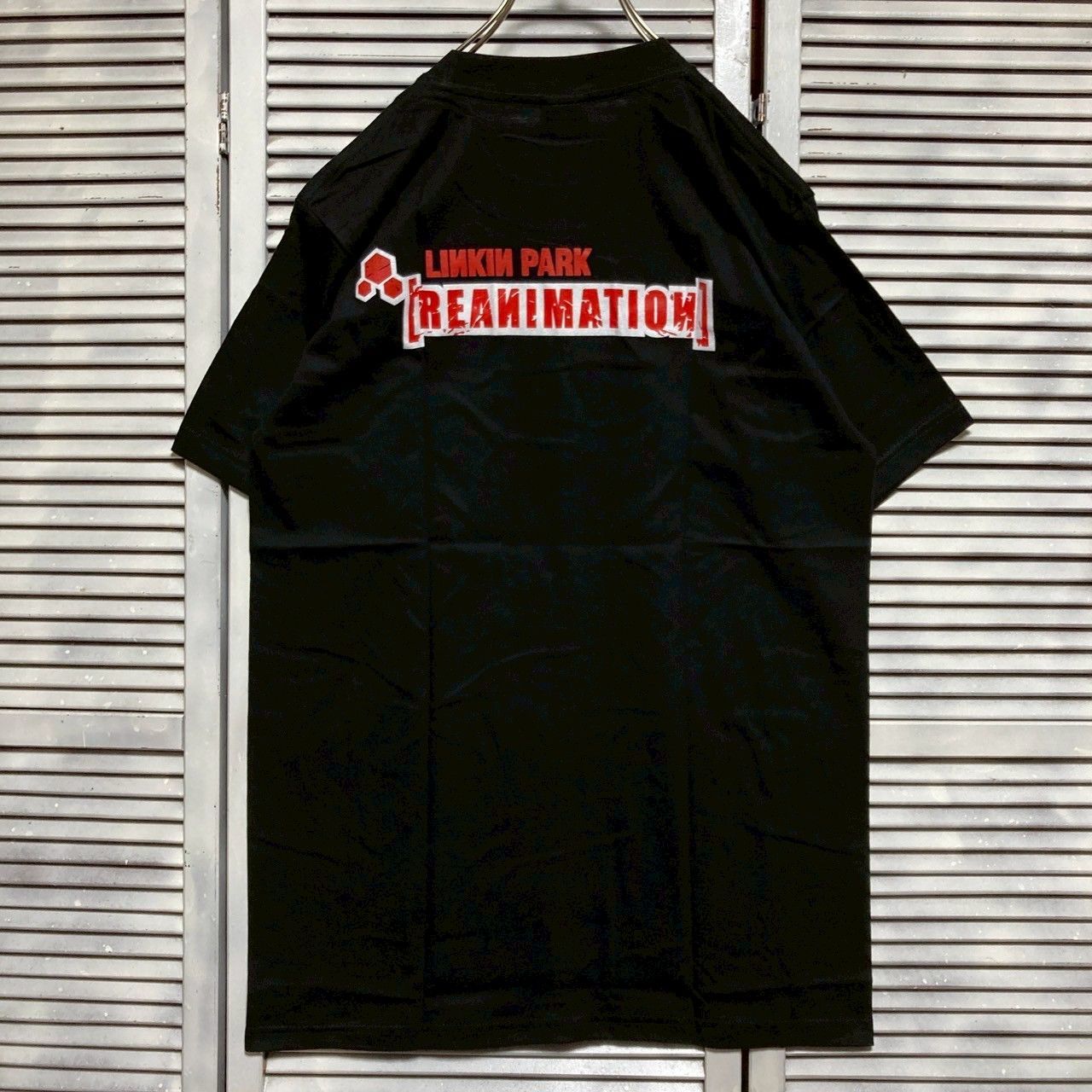バンド Tシャツ リンキンパーク LINKIN PARK REANIMATION 黒 ロボット