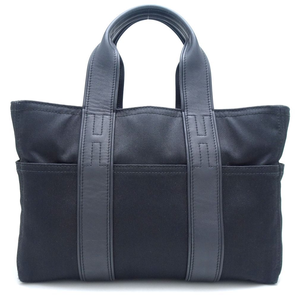 HERMES エルメス アカプルコPM ハンドバッグ トワルシェブロンx