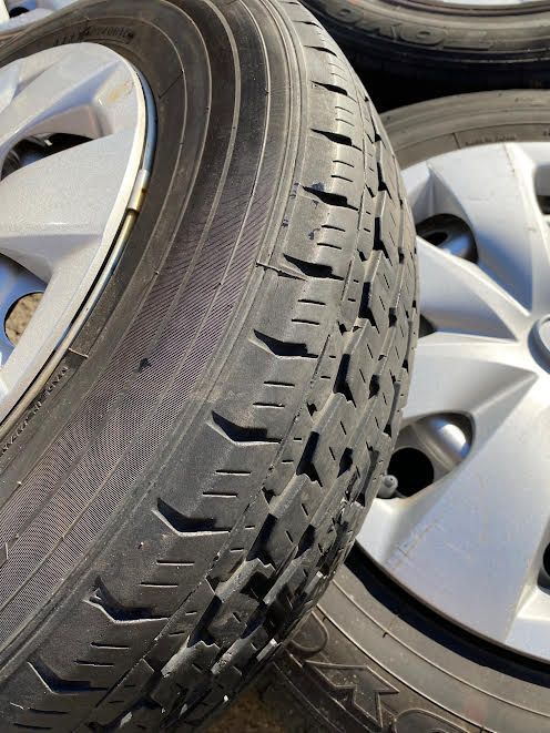 プロボックス 純正 鉄ホイール 4本セット 155/80R14 トヨタ 14インチ 4