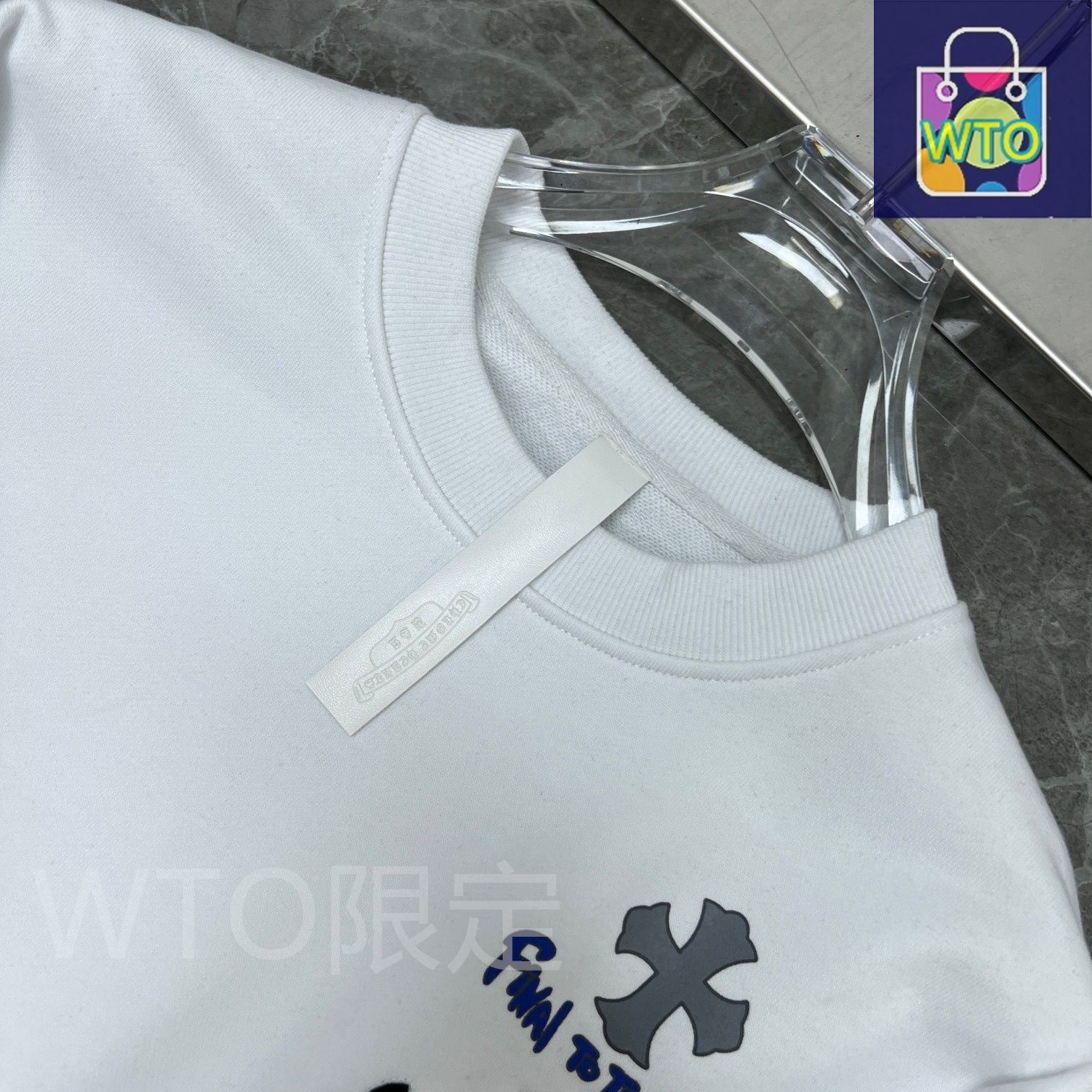 クロス＆サンスクリット レザーパッチ