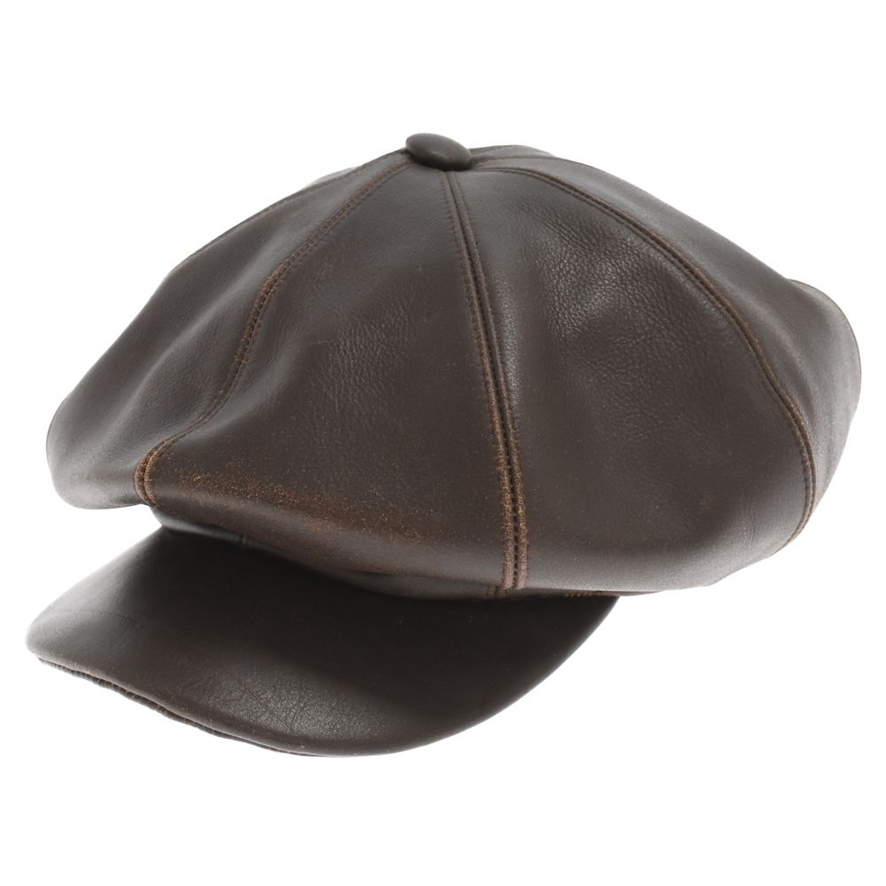 ギャングスタービル　レザーキャスケット GANGSTERVILLE (ギャングスタービル) GSV-18-AW-G02 レザー