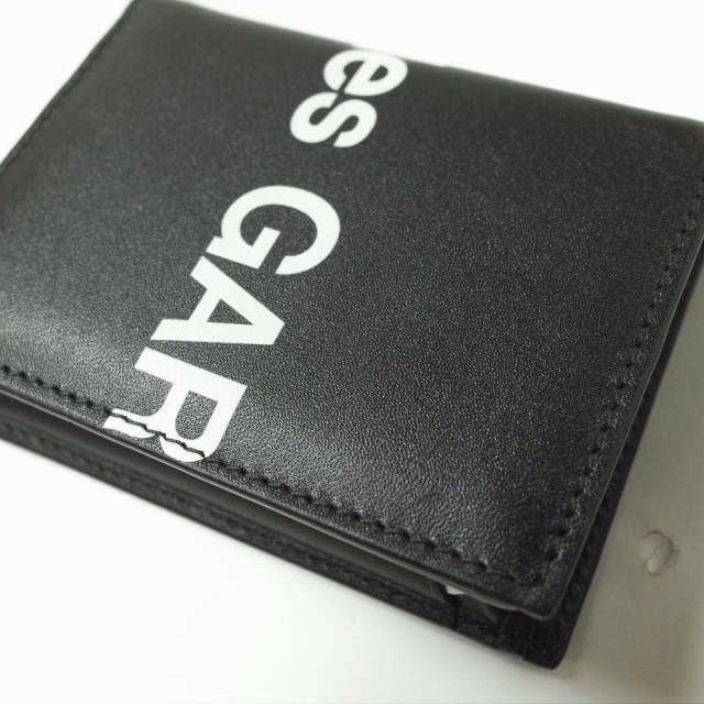 新品 COMME des GARCONS コムデギャルソン HUGE LOGO WALLET