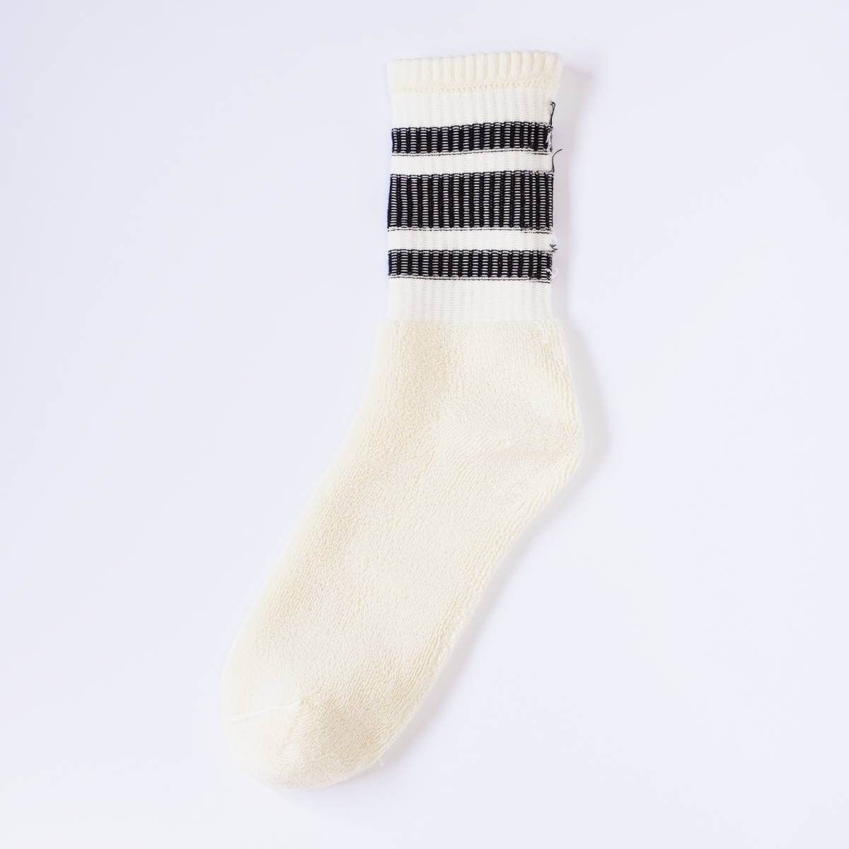 decka Quality socks デカクォリティソックス 80’s Skater Socks Short Length de-40 靴下 ユニセックス レディース メンズ 新品 国内正規品 日本製 【サイズ / 2：25-28cm】