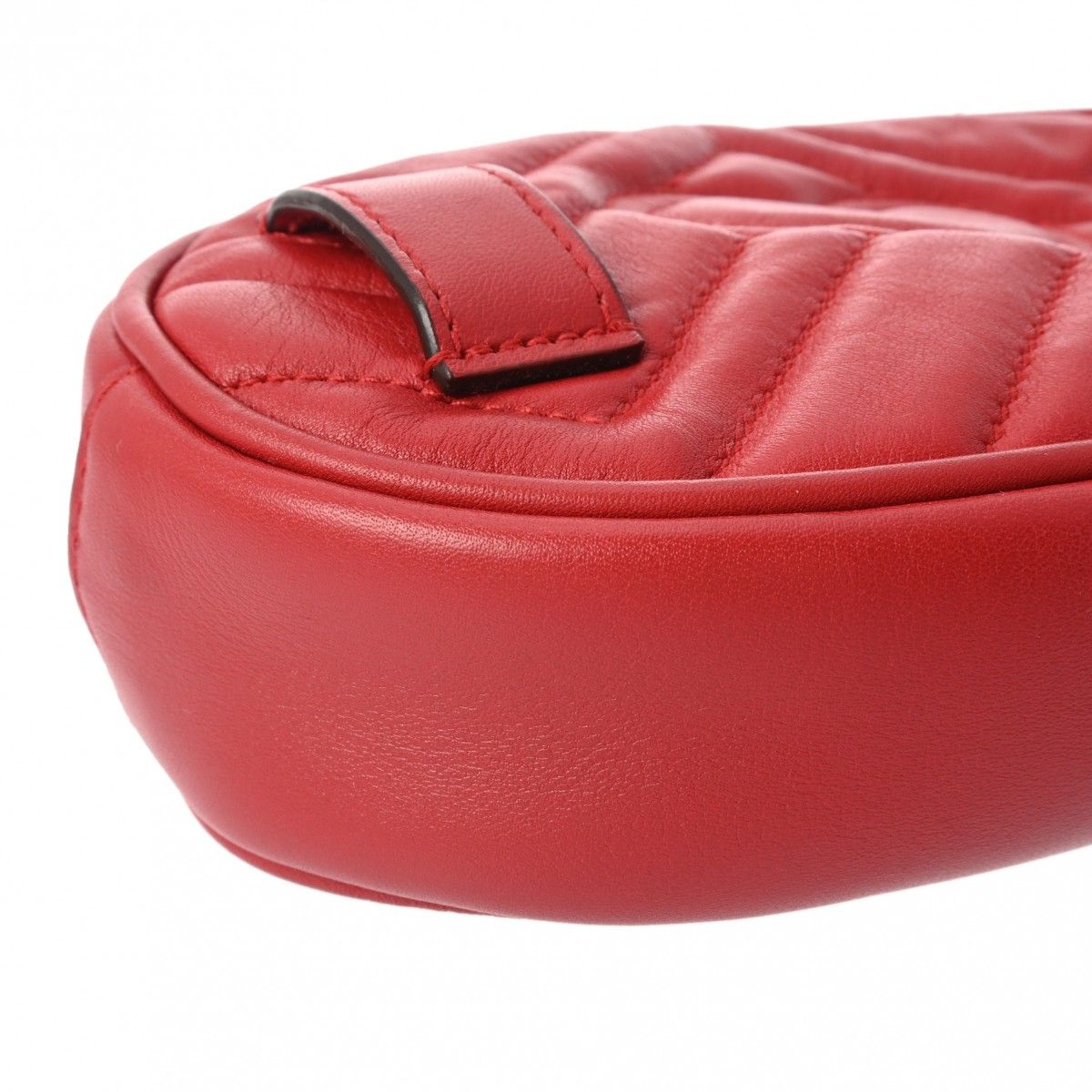 GUCCI GGマーモント レザーポーチ GUCCI GGマーモント ポーチ レザー