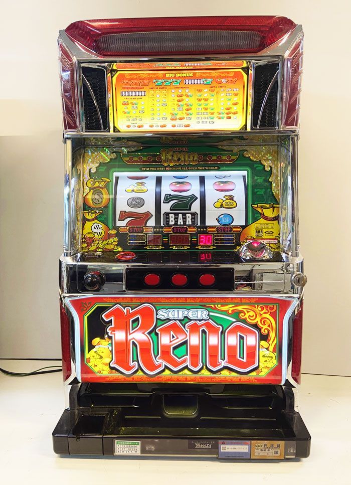 送料込】 パチスロ スロット実機 スーパーリノMAX - メルカリ