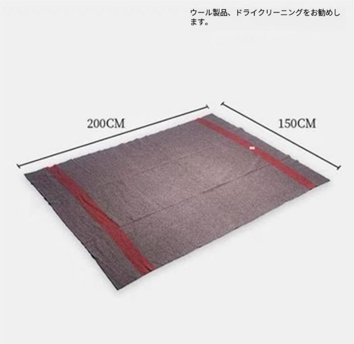 純羊毛布アウトドア毛布春キャンプ保温レトロスイス軍毛布携帯車テントキャンプ毛布