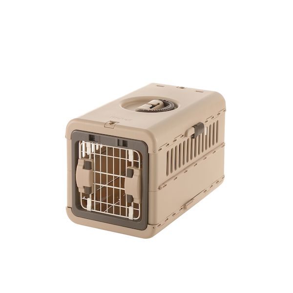 【新品・7営業日以内発送】リッチェル 4973655599303 キャンピングキャリー折りたたみ S ダークブラウン Sサイズ Richell ライトピンク ペット用品 うさぎ ペットキャリー【沖縄離島販売不可】