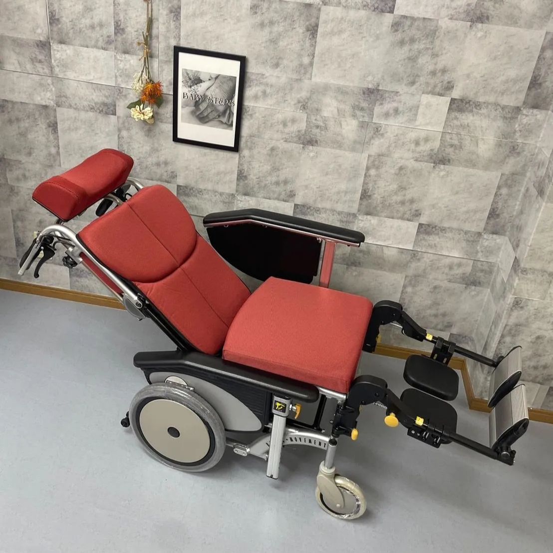 OS-12TRSP オアシスシリーズ MATSUNAGA リクライニン車椅子 松永製作所】ティルト＆リクライニング コンパクト OS-12TRSP HB