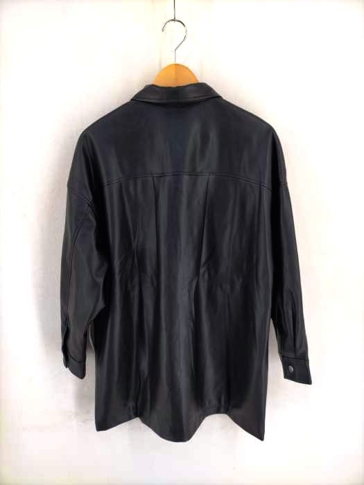 JEANASIS ビーガンレザーカバーオール レザージャケット bk1210-01_1.jpg