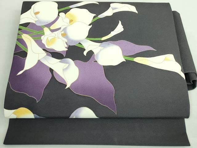 平和屋本店 上 つけ帯 羊羹色地 金彩 き DZAB0540kh5