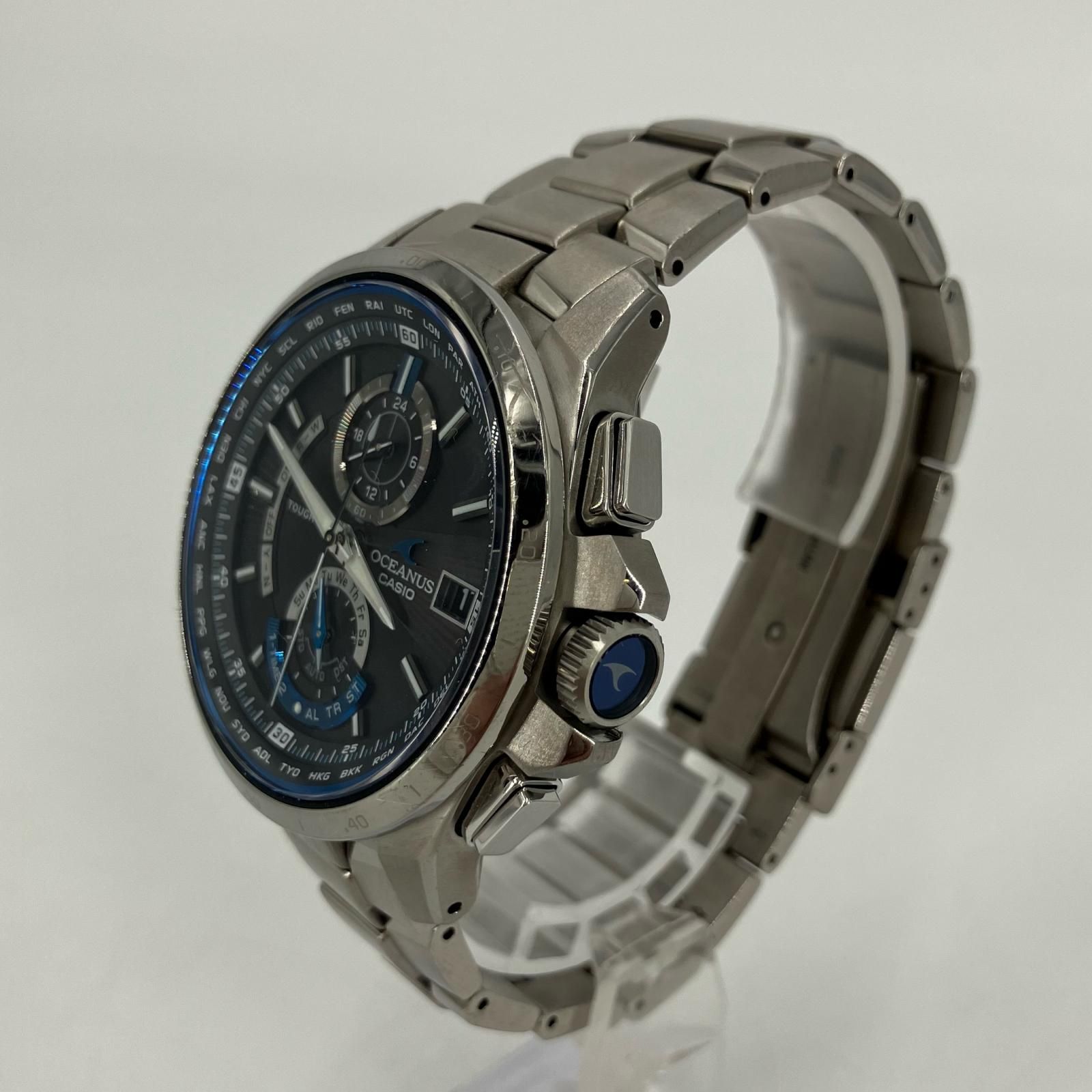 イオン広店】 中古 CASIO | カシオ 腕時計 アナログ電波ソーラー 