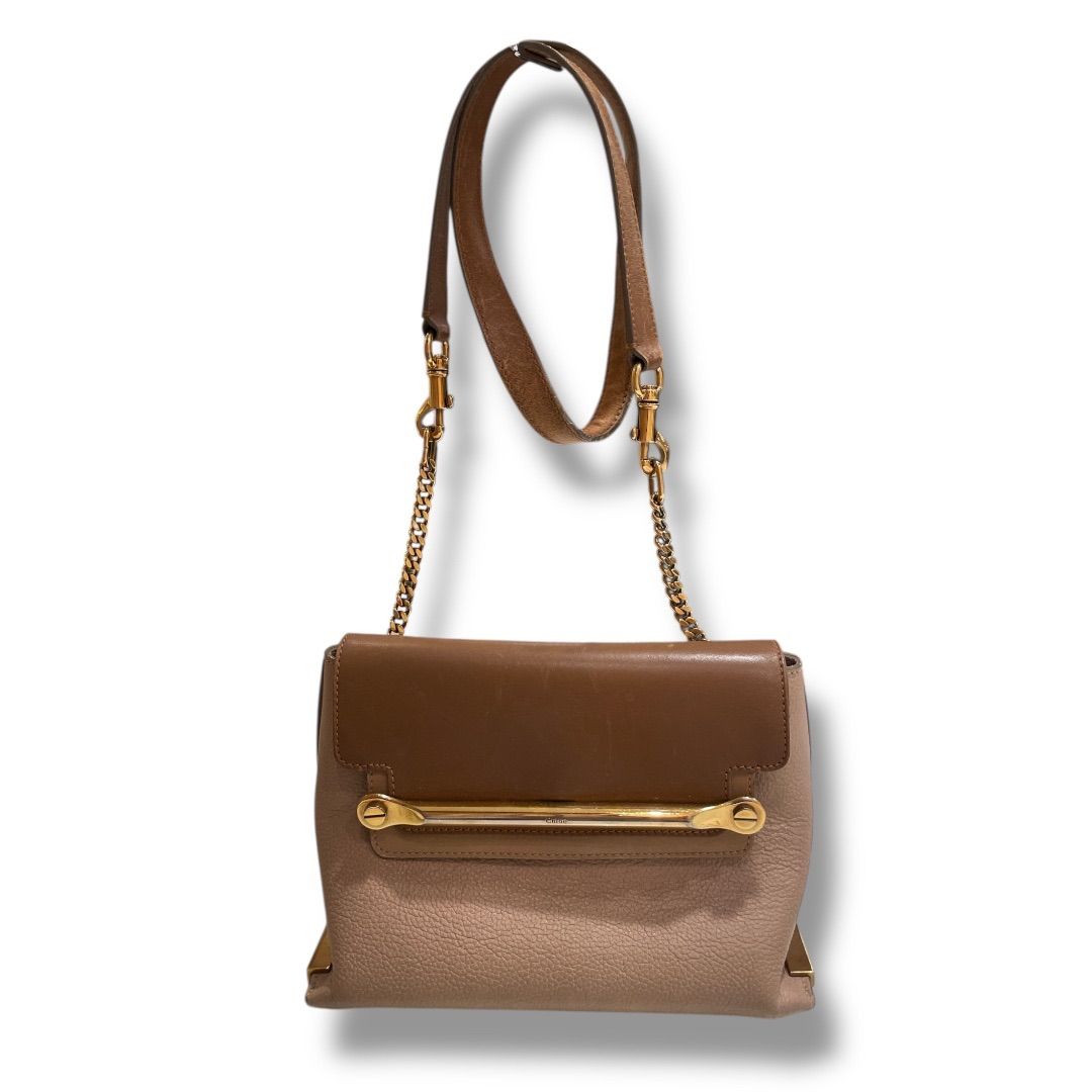 CHLOE クロエ クレアチェーンショルダーバッグ 1-240001030979