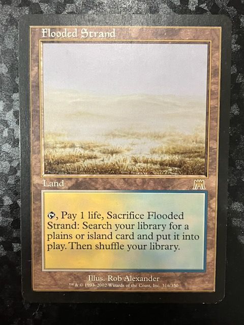 2024春の新作 MTG 英語版旧枠foil 溢れかえる岸辺 マジック：ザ