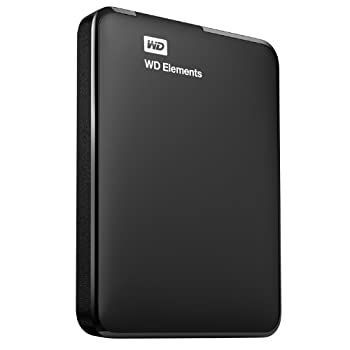 非常に良い WD HDD ポータブル ハードディスク 2TB USB3.0 Elements Portable WDBU6Y0020BBK-JESN | 3年保証