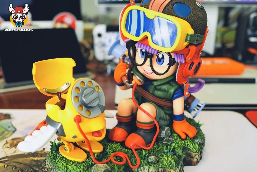 ししまるZOR Studio アラレちゃん Dr.スランプ ZOR スタジオモデル パイロットアラレちゃん 樹脂製