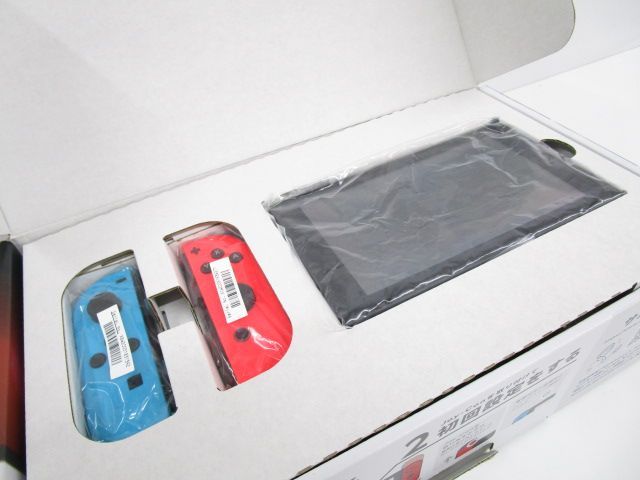 NINTENDO 任天堂 スイッチHAC-S-KABAA(JPN)美品 初期化済 送料無料】☆初期化済☆ Nintendo Switch 本体（ネオンブルー