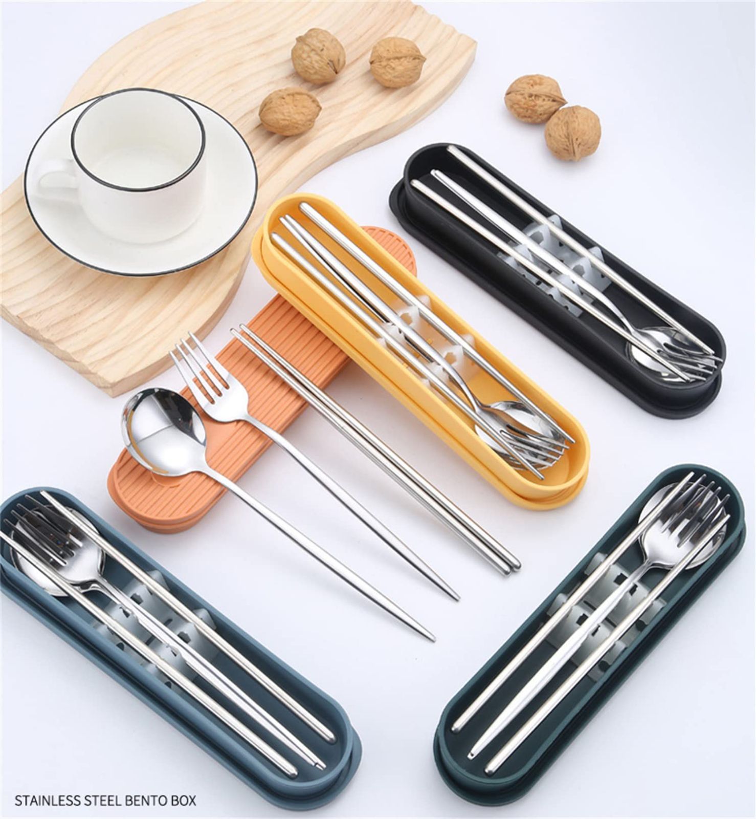 SUSGALLERY × MARUNAO 木製箸 専用ケース付き