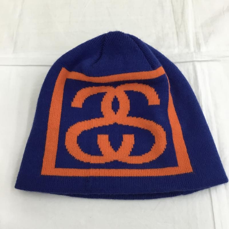 old stussy ステューシー　ニット帽 00's】Stussy ステューシー ビーニーニット帽 vintage Y2K