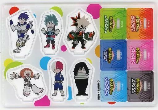 中古】小物(キャラクター) 集合 アクリルminiフィギュア6個