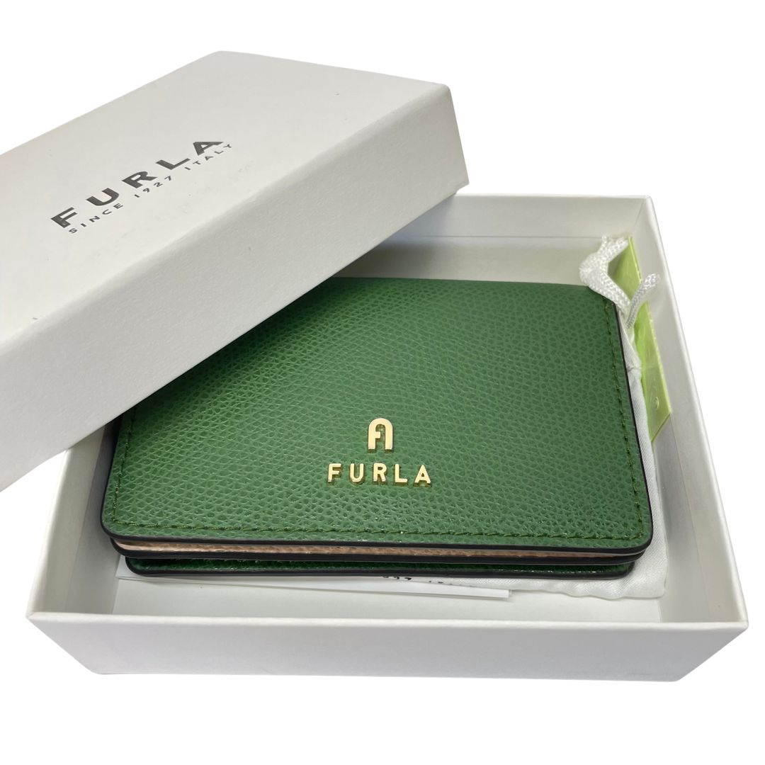 FURLA 緑色 名刺入れ グリーン（緑）系 FURLA(フルラ) カードケース