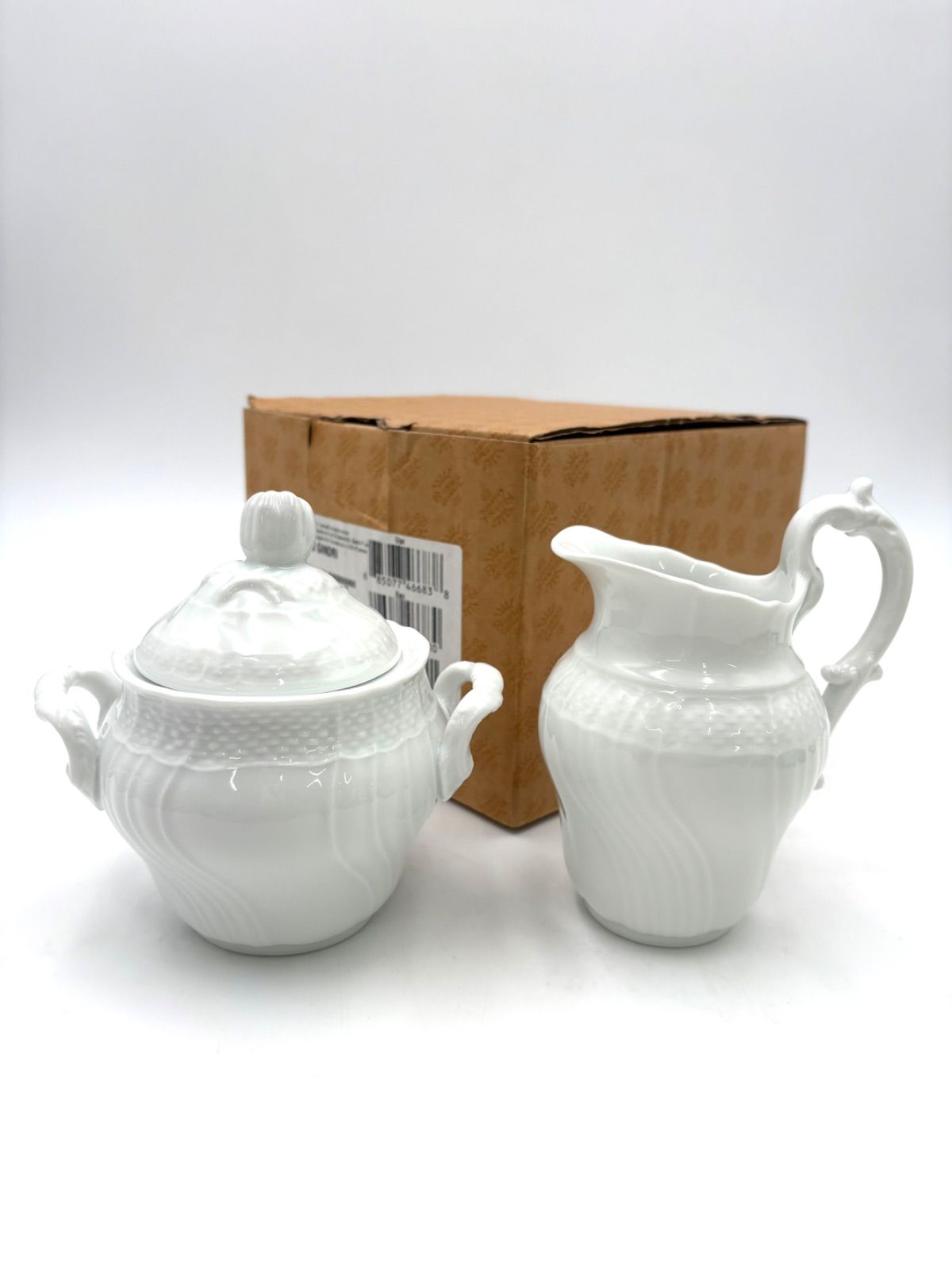 RichardGinori リチャードジノリ ベッキオホワイト シュガーポット クリーマー 2点セット き