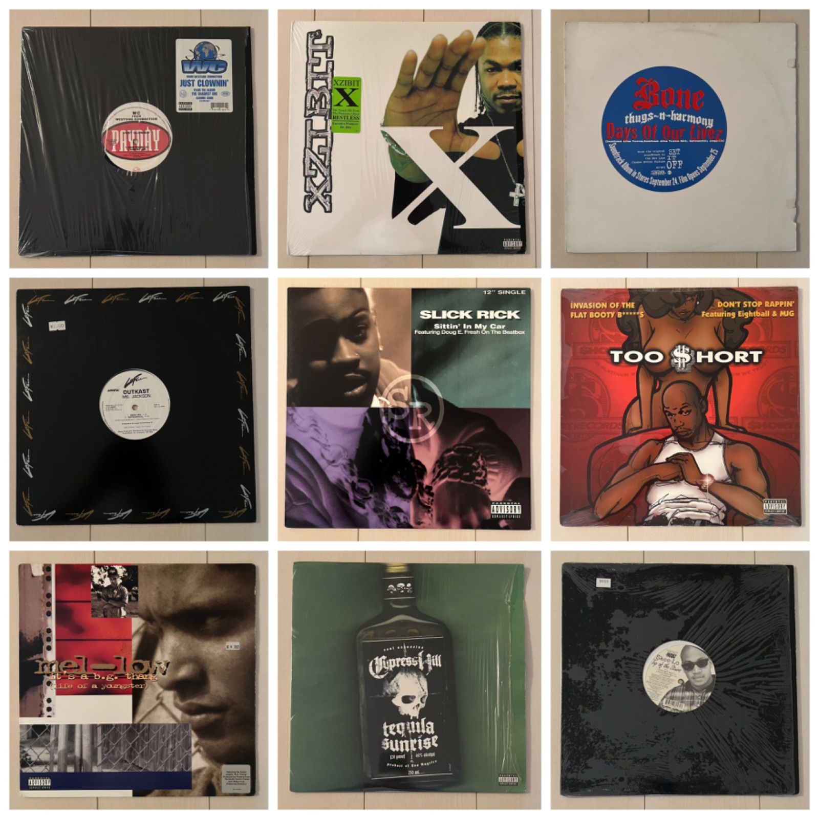 Hip Hop レコード12枚 - 洋楽