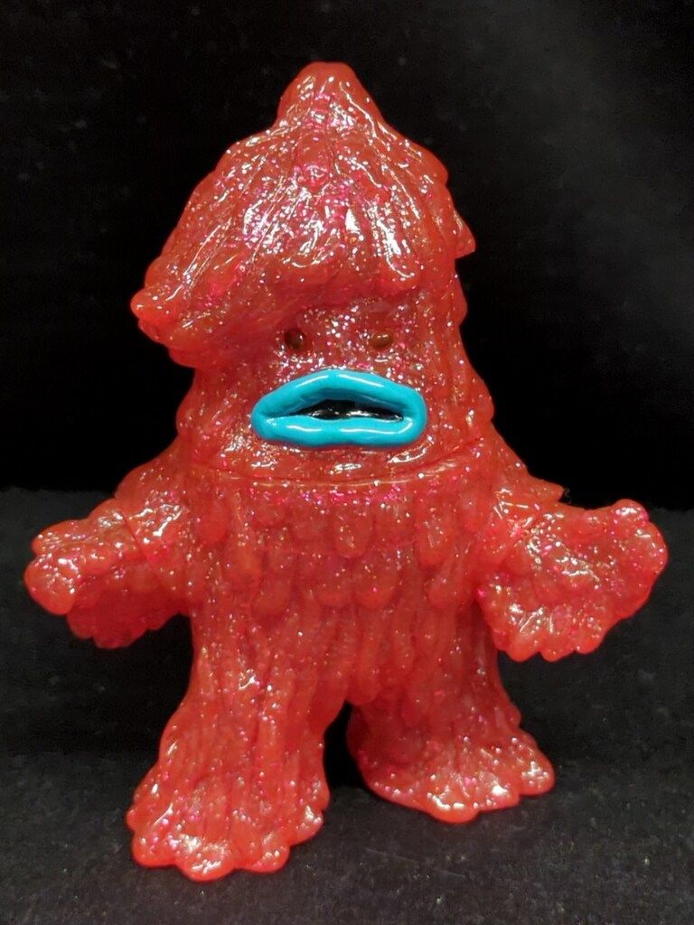 MAXTOY ミニソフビ怪獣倉庫シリーズ ザザーン 桜カラー クリアピンク