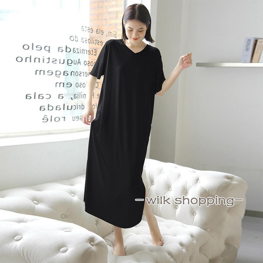 Tシャツワンピース ロングワンピ 涼しい - メルカリ