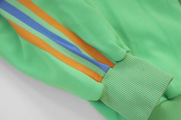 60s adidas ◇ トラックジャケット グリーン サイズ4 ジップアップ