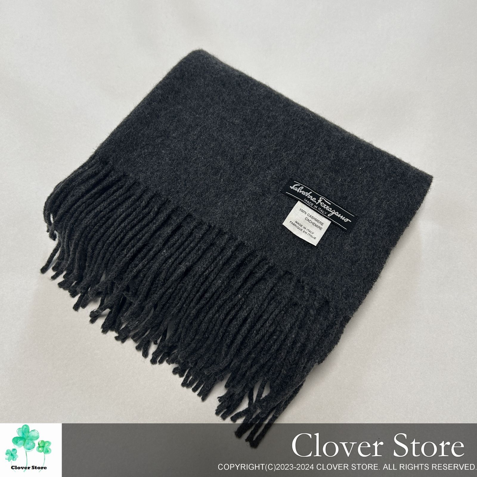 Salvatore Ferragamoフェラガモ　マフラーシルクカシミヤ100% FERRAGAMO（フェラガモ） サルヴァトーレ マフラー Salvatore