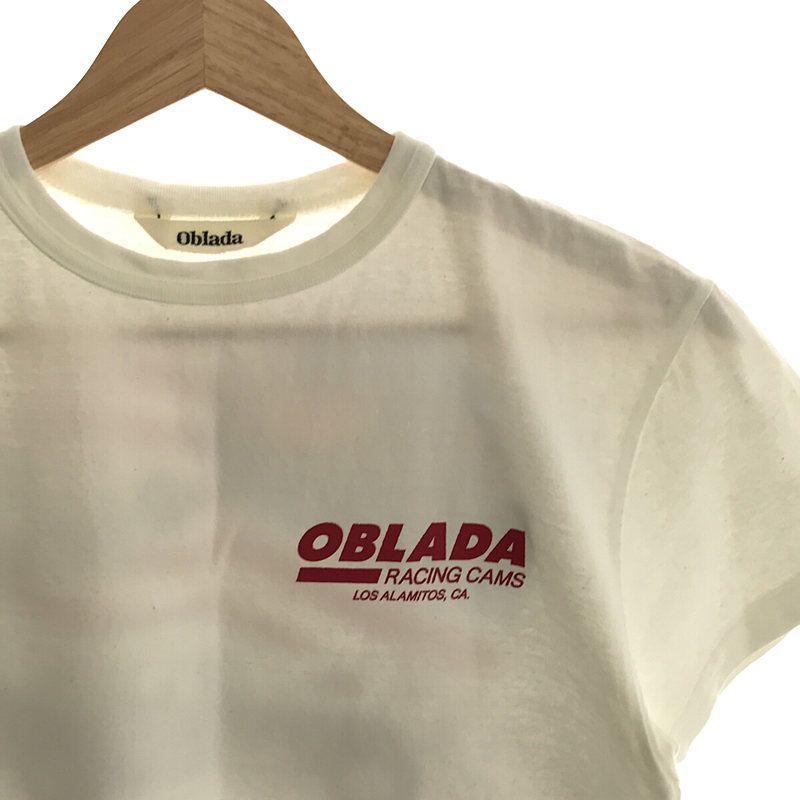 24SS Oblada オブラダ　レーシングTシャツ ObladaのレーシングロンT【STANDARD BOOK 2024Spring】 | HAPPY